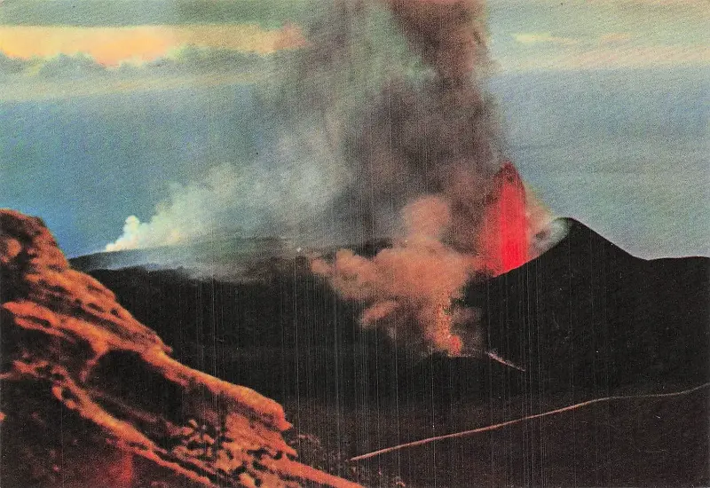 Volcán Teneguía.